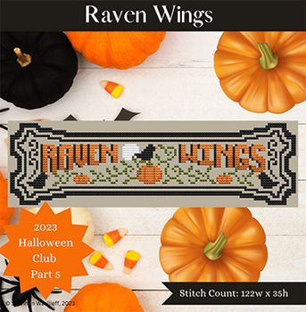23-2884 Raven Wings by Shannon Christine Designs