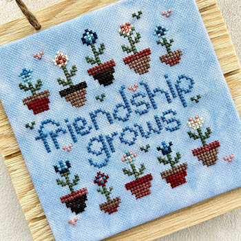 Friendship Grows 58w x 58h by Sweet Wing Studio 23-2790 YT