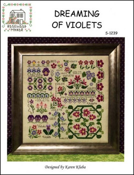 YT Dreaming of Violets  198 x 198 by Rosewood Manor Designs