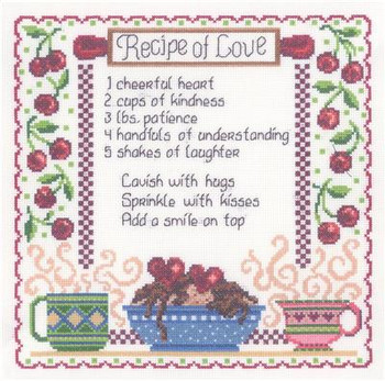 Ursula Michael Designs Recipe of Love 145w x 145h