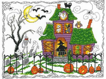 Ursula Michael Designs Halloween House 210w x 149h