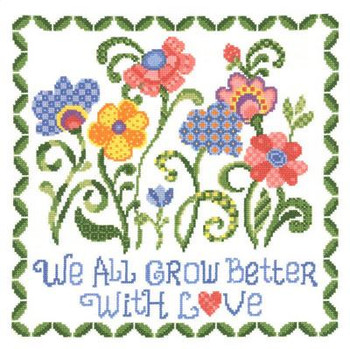 Ursula Michael Designs Better with Love 11w x 12h