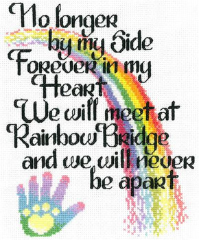 Ursula Michael Designs Let's Cross the Rainbow Bridge 97w x 122h