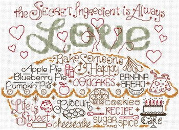 Ursula Michael Designs Let's Bake With Love 149w x 108h