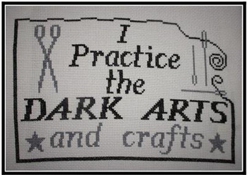 Dark Arts & Crafts  132w x 84h The Stitcherhood 