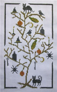 Halloween Tree 78 Wide by 134 High The Stitcherhood 