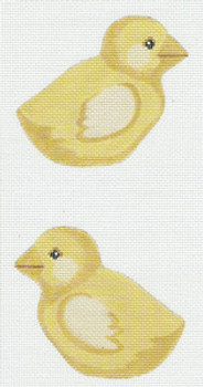 LL197A Labors Of Love Yellow Chick Clip On 18 Mesh3" x 3" Includes Clip