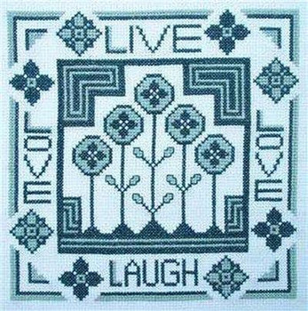 Live Laugh Love 97 H x 95 W The Stitcherhood 