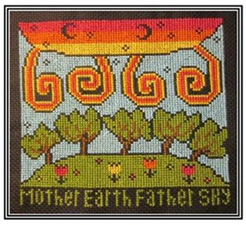 Mother Earth Father Sky 82 Wide by 82 High  The Stitcherhood 