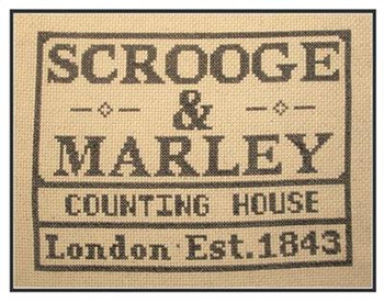 Scrooge & Marley 77 High by 105 Wide The Stitcherhood 