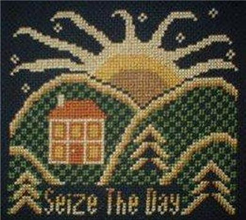 Seize the Day 74 high and 84 wide The Stitcherhood 