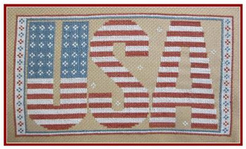 USA 76 High by 126 Wide The Stitcherhood 