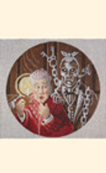 LL235A Labors Of Love Scrooge and Marley's Ghost 18 Mesh 6" Round