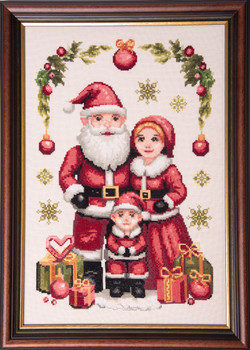 The Santa Family 134w x 200h Samplers and Primitives