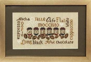 Coffee Flavours 130 W x 61 H Stitch N Needs