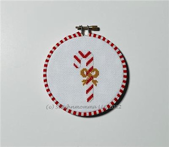 Magnificent Minis - Candy Cane 22w x 45h Stitchnmomma