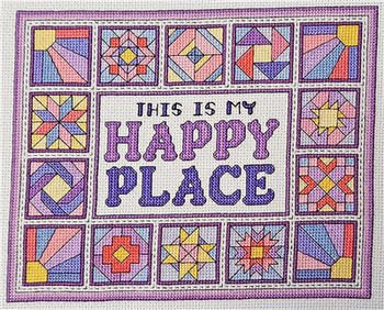 Happy Place  Rogue Stitchery