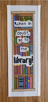 Go to the Library 31 x 106 Rogue Stitchery