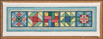 QB4 Kaleidoscope Bookmark Rogue Stitchery