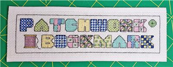 Patchwork Bookmark 26 x 110 Rogue Stitchery