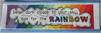 Look for the Rainbow 113 x 32 Rogue Stitchery