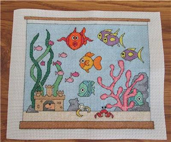 Aquarium 80 x 93 Rogue Stitchery