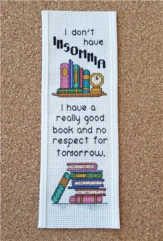 No Insomnia  Rogue Stitchery