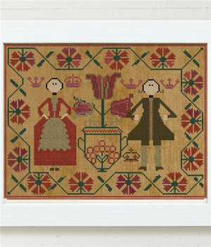 Katrin and William 152w x 115h Modern Folk Embroidery