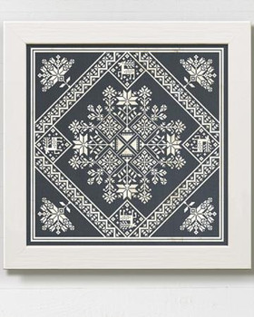 Winter Stars: A Seasonal Celebration 221 crosses high and wide Modern Folk Embroidery