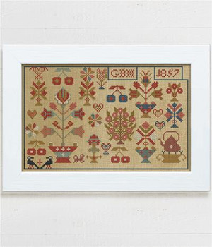 GBH 1857 149w x 94h Modern Folk Embroidery