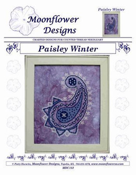 Paisley Winter 95h x 130w Moonflower Designs