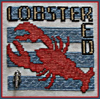 HZWP65 Red Lobster - Word Play Embellishment included by Hinzeit