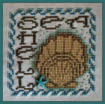 wHZWP35 Hinzeit, Sea Shell - Word Play Embellishment included by Hinzeit