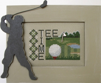 HZWP47 Hinzeit, Tee Time - Word Play Embellishment included by Hinzeit