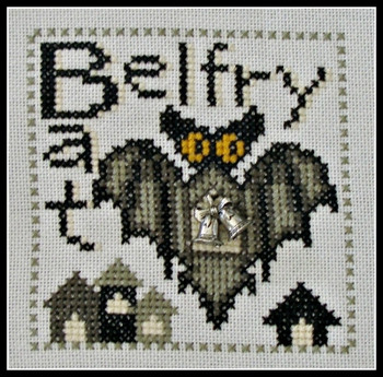 HZWP5 Belfry Bat - Word Play Embellishment Included by Hinzeit