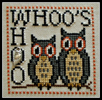 HZWP56 Whoo's Whoo? - Word Play Embellishment Included by Hinzeit
