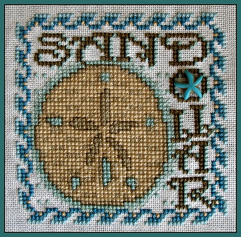 HZWP34 Sand Dollar - Word Play Embellishment Included by Hinzeit