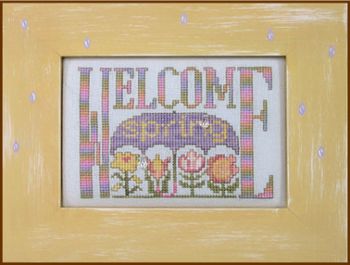 HZC243 Welcome Spring - Charmed II Embellishment Included by Hinzeit