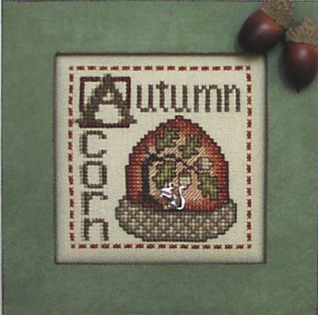 HZWP2 Autumn Acorn- Word Play Embellishment Included by Hinzeit