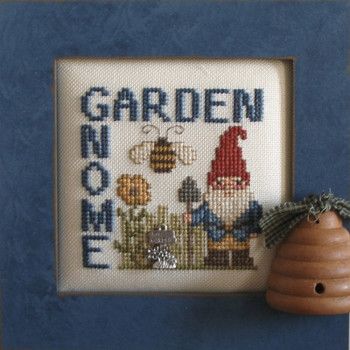 HZWP18 Garden Gnome - Word Play Embellishment Included by Hinzeit
