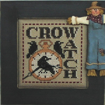 HZWP15 Crow Watch - Word Play Embellishment Included by Hinzeit