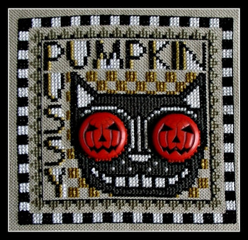 HZWP67 Pumpkin Pussy- Word Play Embellishment Included by Hinzeit
