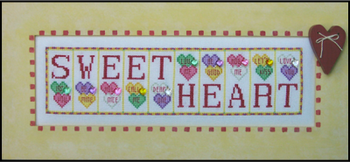 HZJ14 Sweet Heart - Jelly Mini Blocks  Embellishment Included by Hinzeit