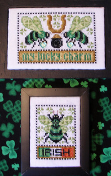 HZLB52 Bee My Lucky Charm - Love Bits (2 designs)Embellishment Included by Hinzeit