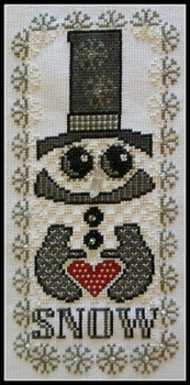 HZST8 Snow Love - Stacked Embellishment Included by Hinzeit