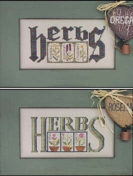 Herbs (2 designs) - Charmed Choice Embellishment Included by Hinzeit