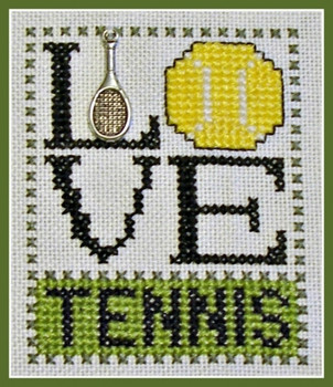 HZLB9 Love Tennis- Love Bits Embellishment Included by Hinzeit