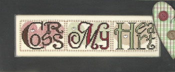 HZC113 Cross My Heart- Charmed I Embellishment Included by Hinzeit