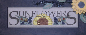 HZC157 Sunflowers - Charmed  Embellishment Included by Hinzeit