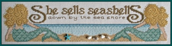 HZC152 She Sells Sea Shells - Charmed I; Hinzeit Embellishment Included by Hinzeit